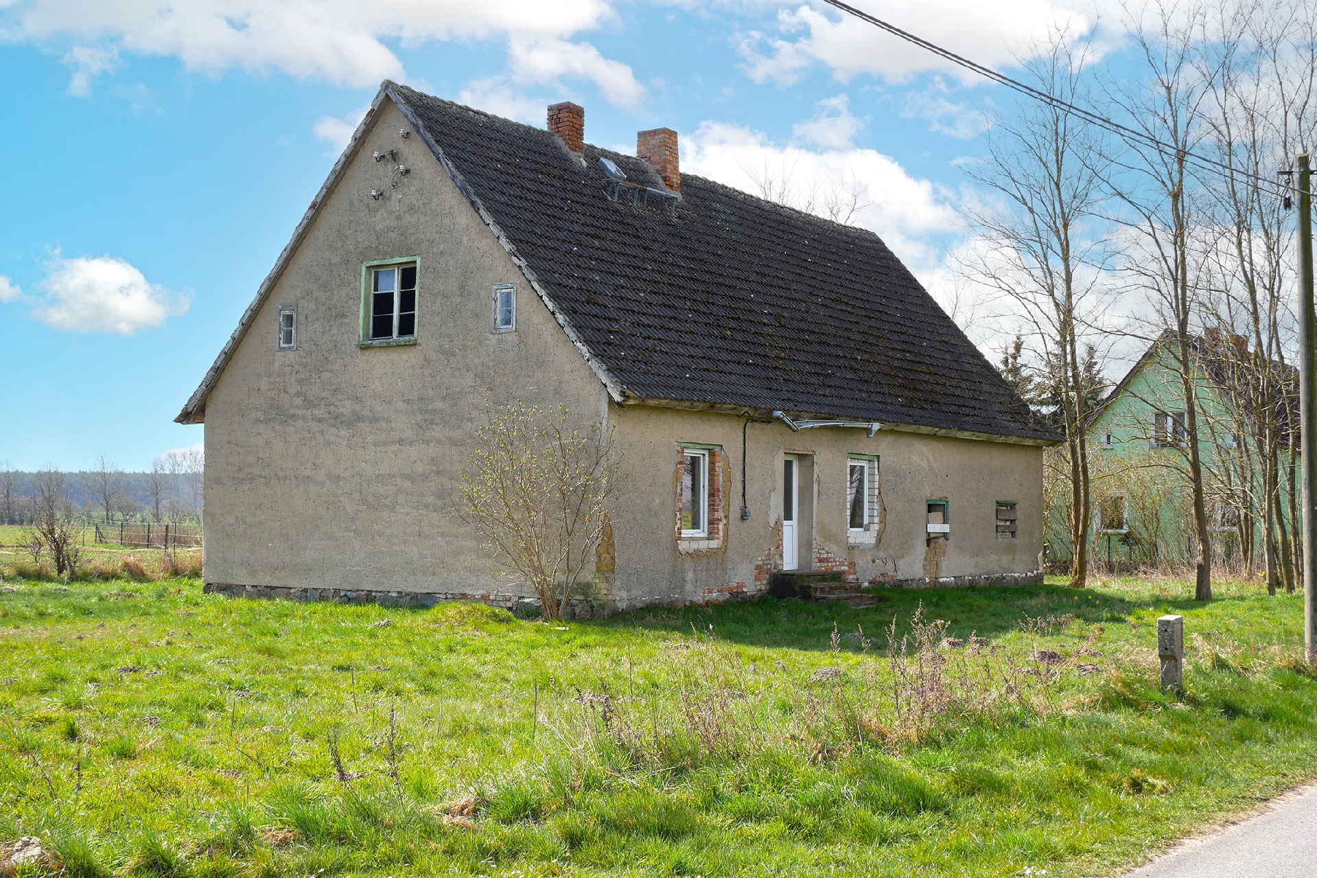Anblick von der Straße