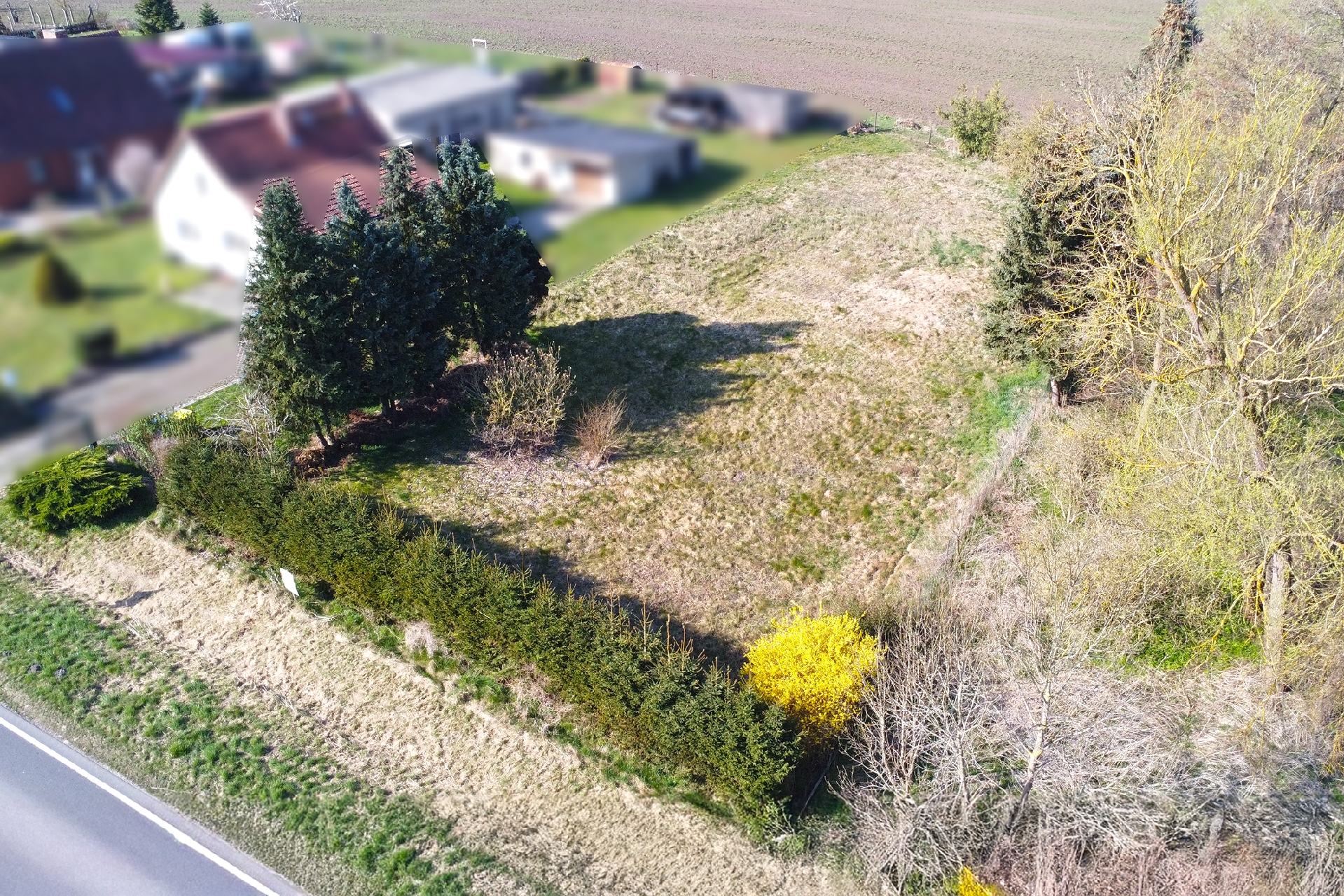 Luftaufnahme Vorderseite