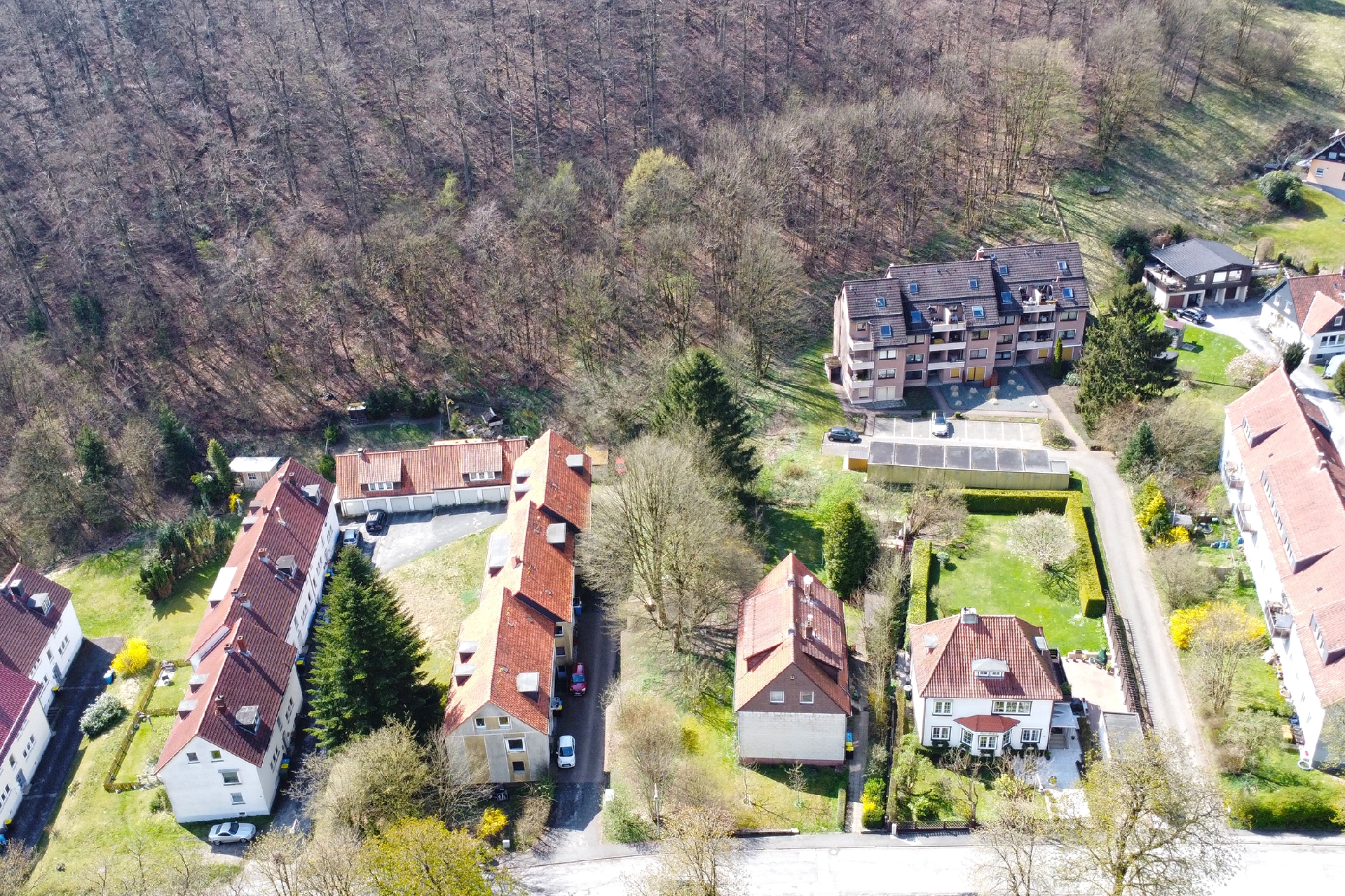 Luftaufnahme frontal