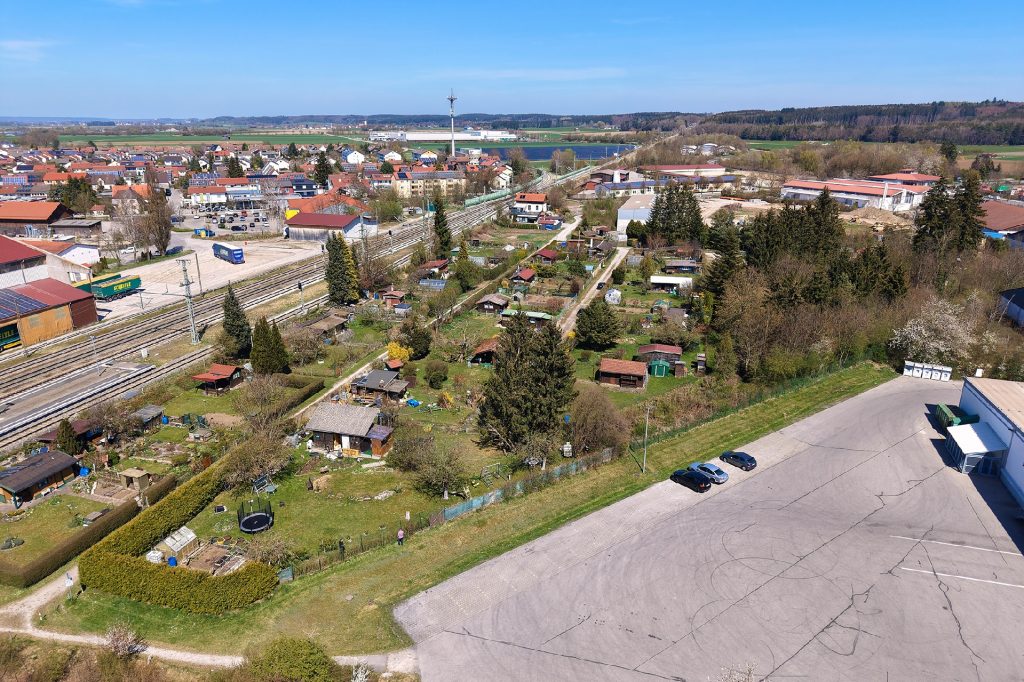 Luftaufnahme Frontansicht