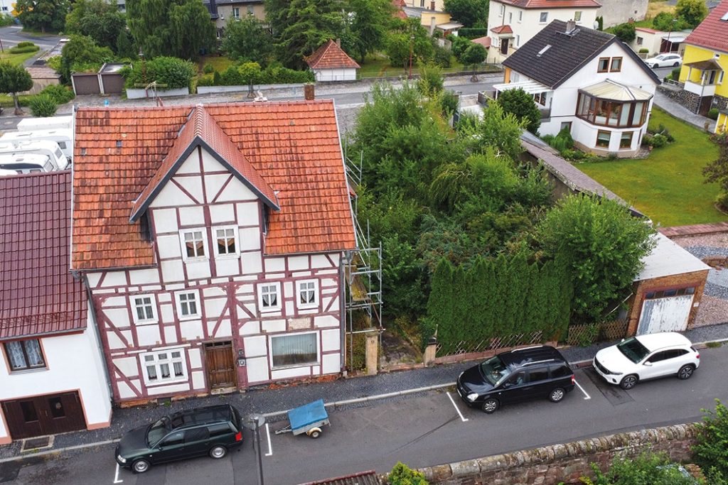 Luftaufnahme frontal