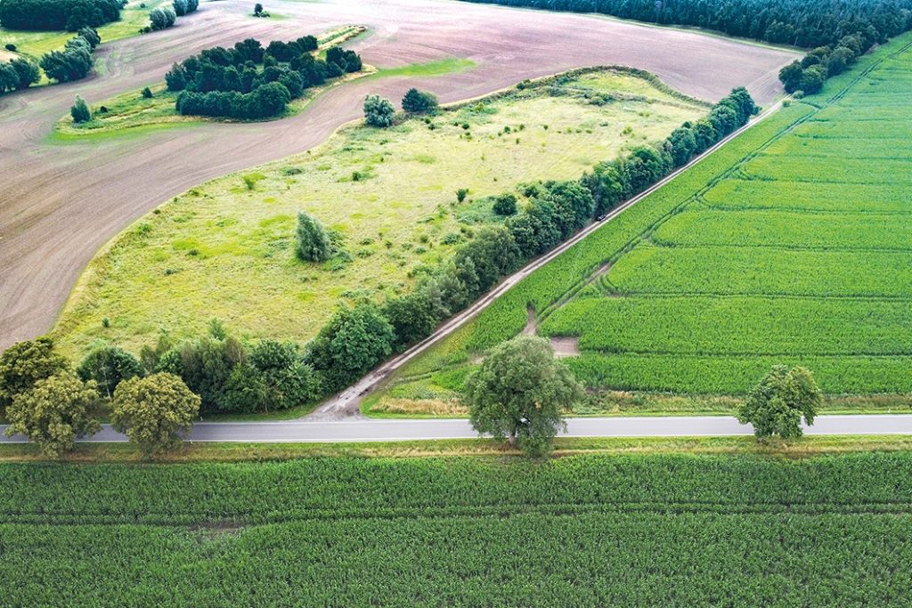 Luftaufnahme frontal