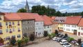 Blick vom Marktplatz auf das Objekt