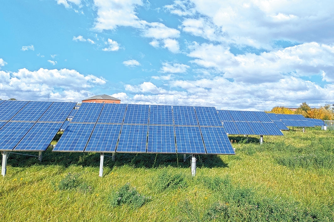 PV-Anlage frontal