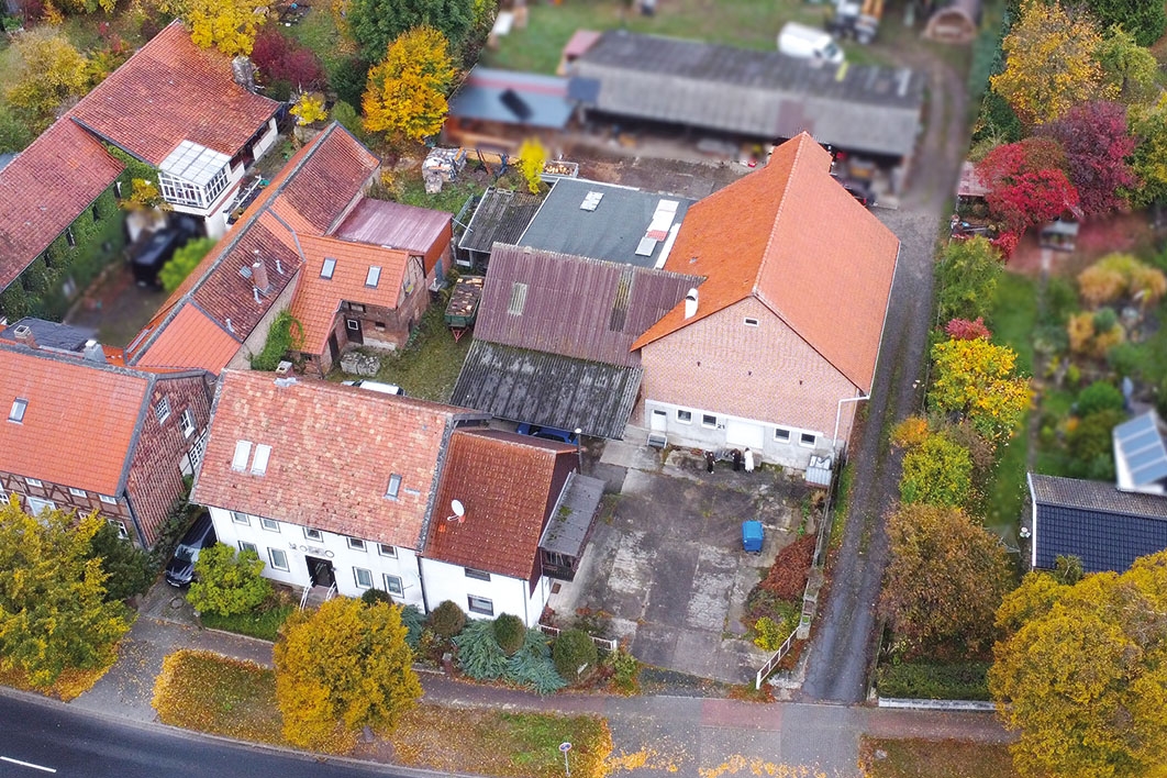 Luftaufnahme frontal