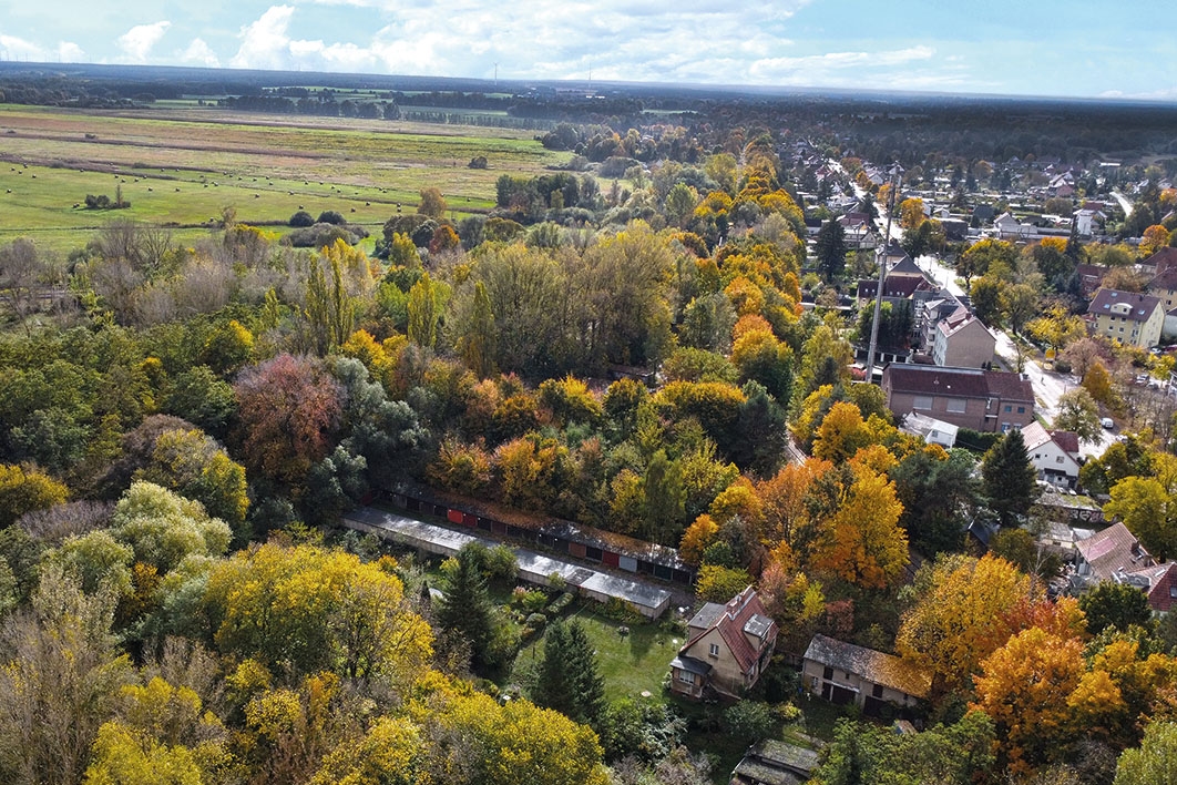 Drohnenaufnahme links