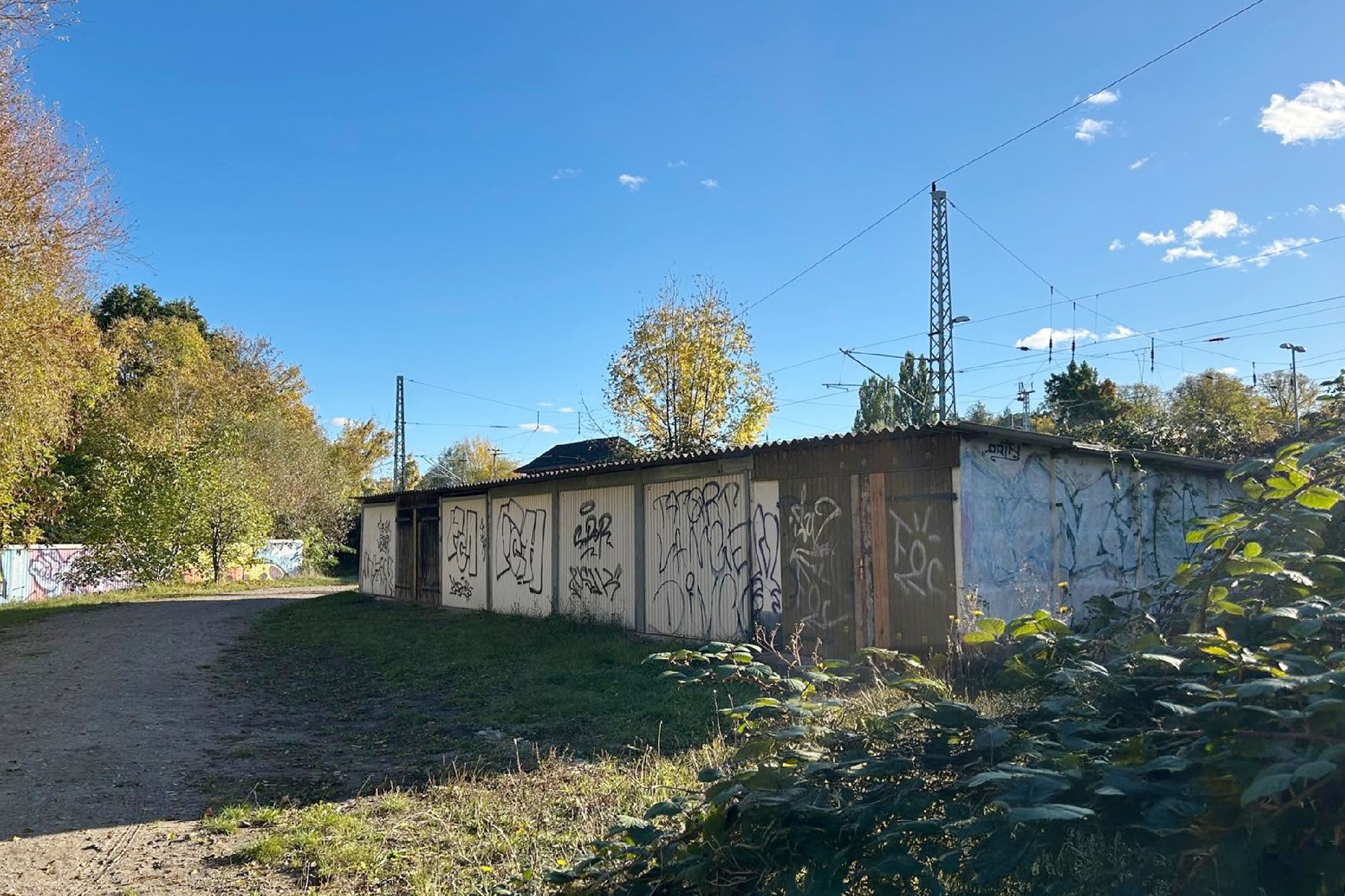 Garagen Seitenansicht