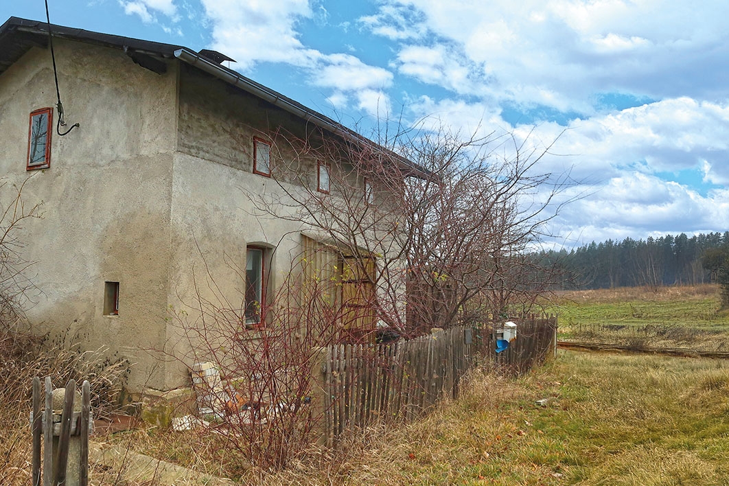 Frontalansicht mit Blick nach Norden