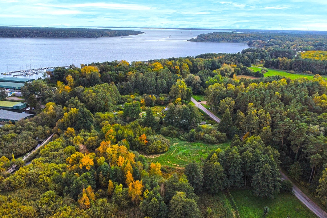 Luftaufnahme mit Blick nach Süden