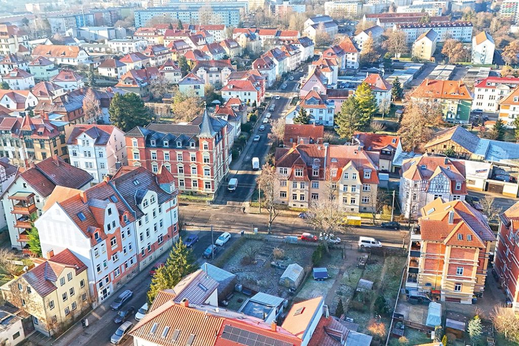 Luftaufnahme Rückansicht