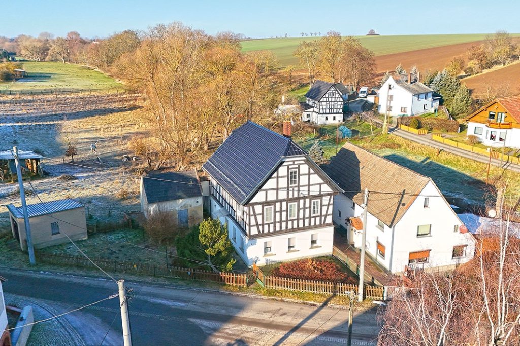 Luftaufnahme Straßenansicht