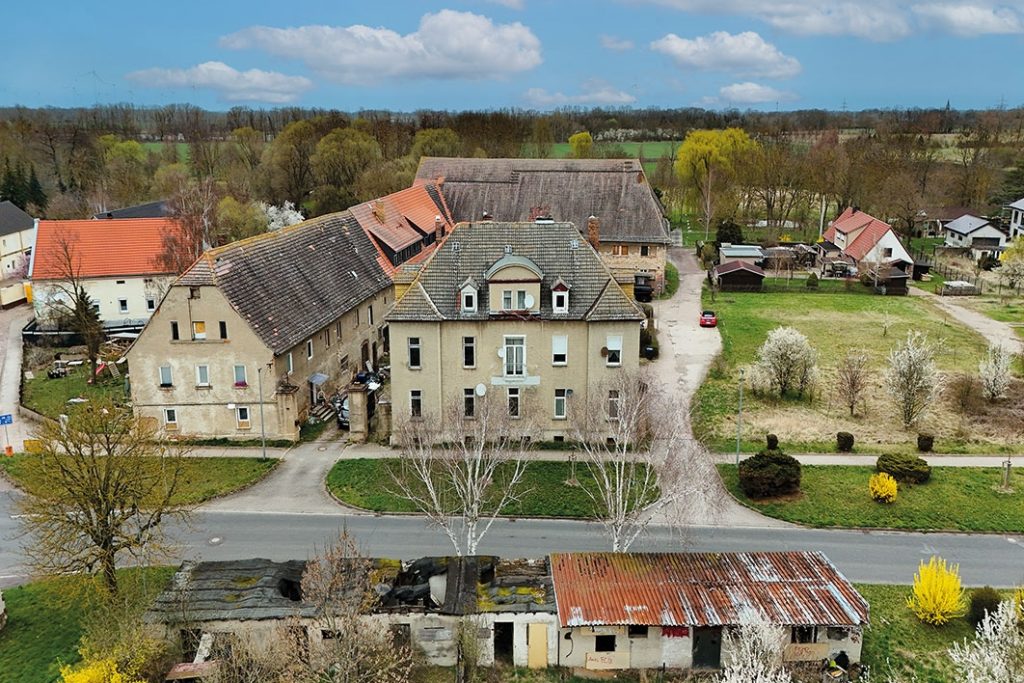 Luftaufnahme Frontansicht