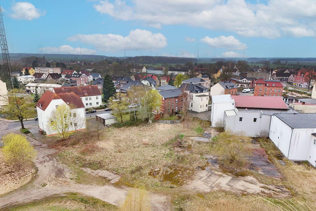 Objektnahe Luftaufnahme