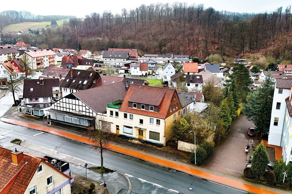Luftaufnahme Frontansicht