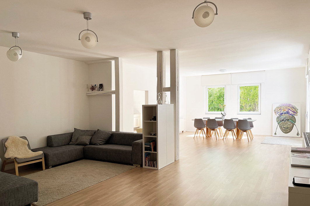 Innenansicht Studio im Wohnbereich