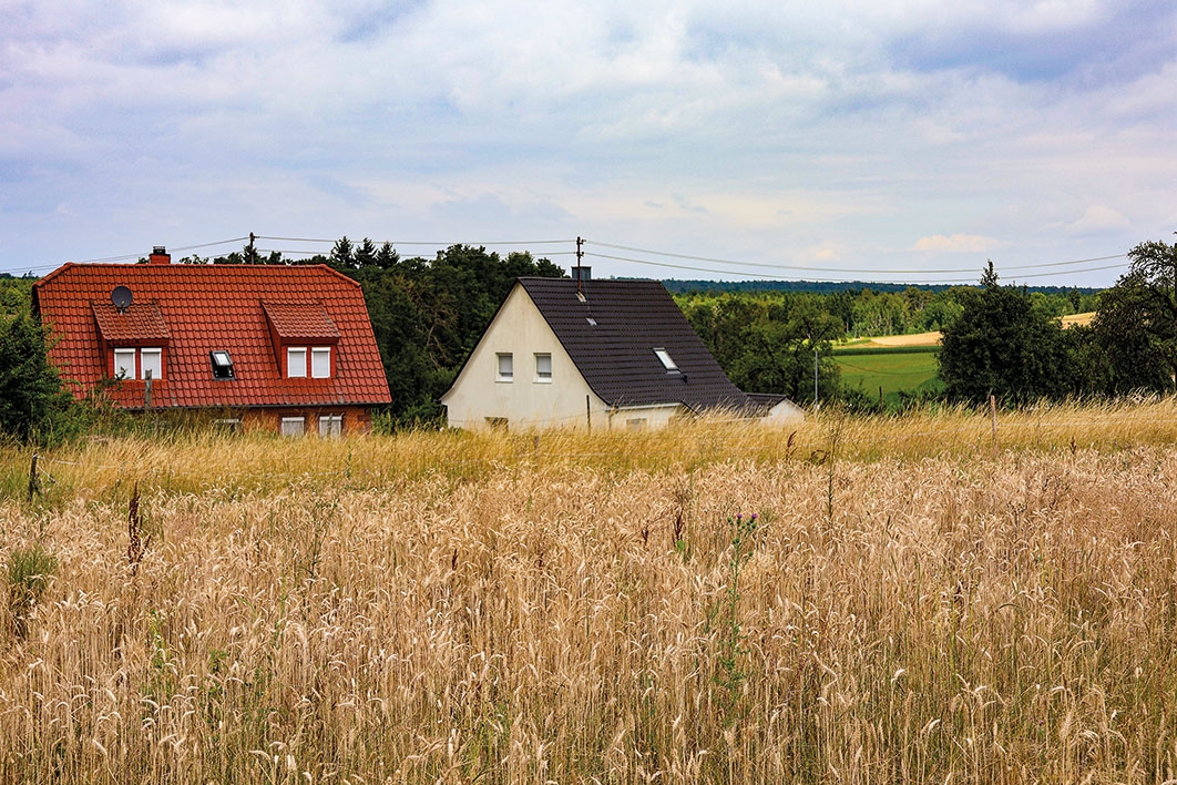 Blickrichtung Bödigheimer Weg