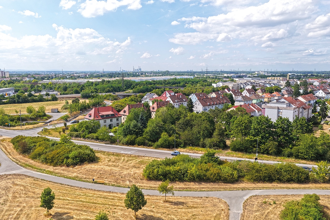 Luftbild mit Umgebung
