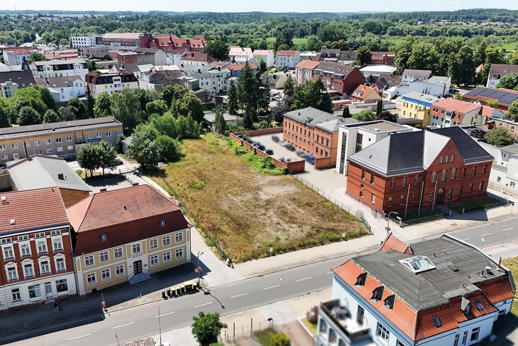Luftaufnahme Frontansicht