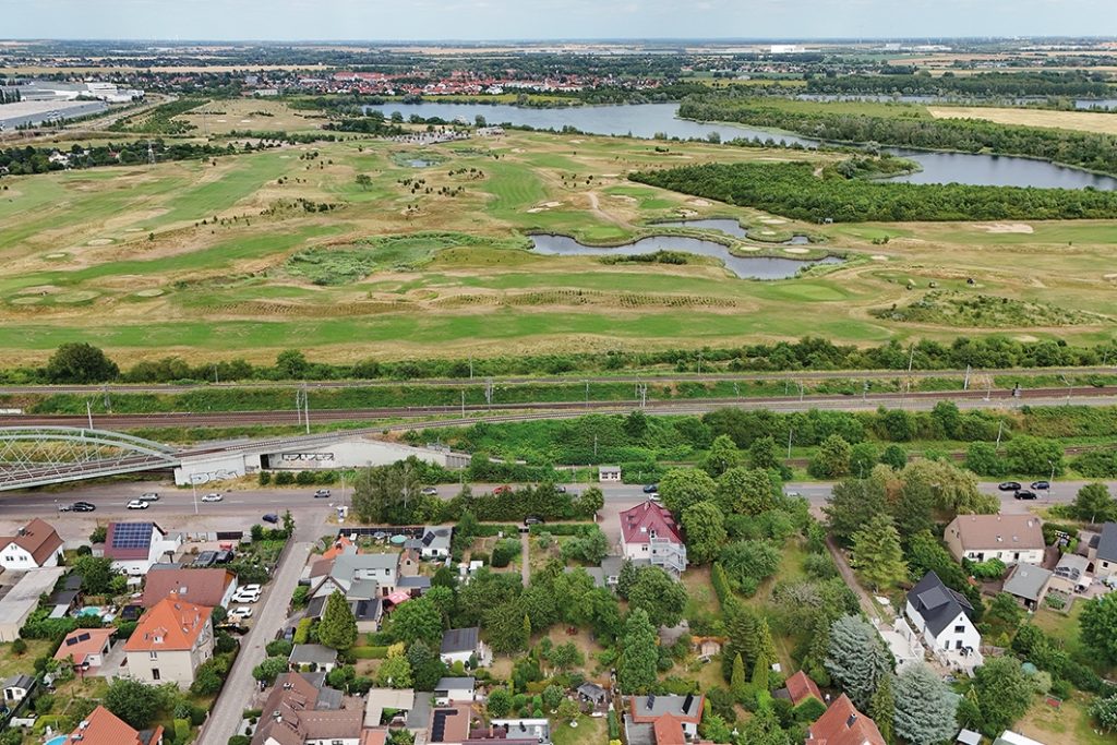 Luftbild mit Umgebung