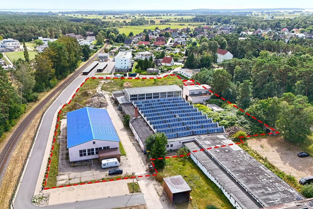 Übersicht Verkaufsgrundstück