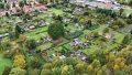 Luftbild der Kleingartenanlage